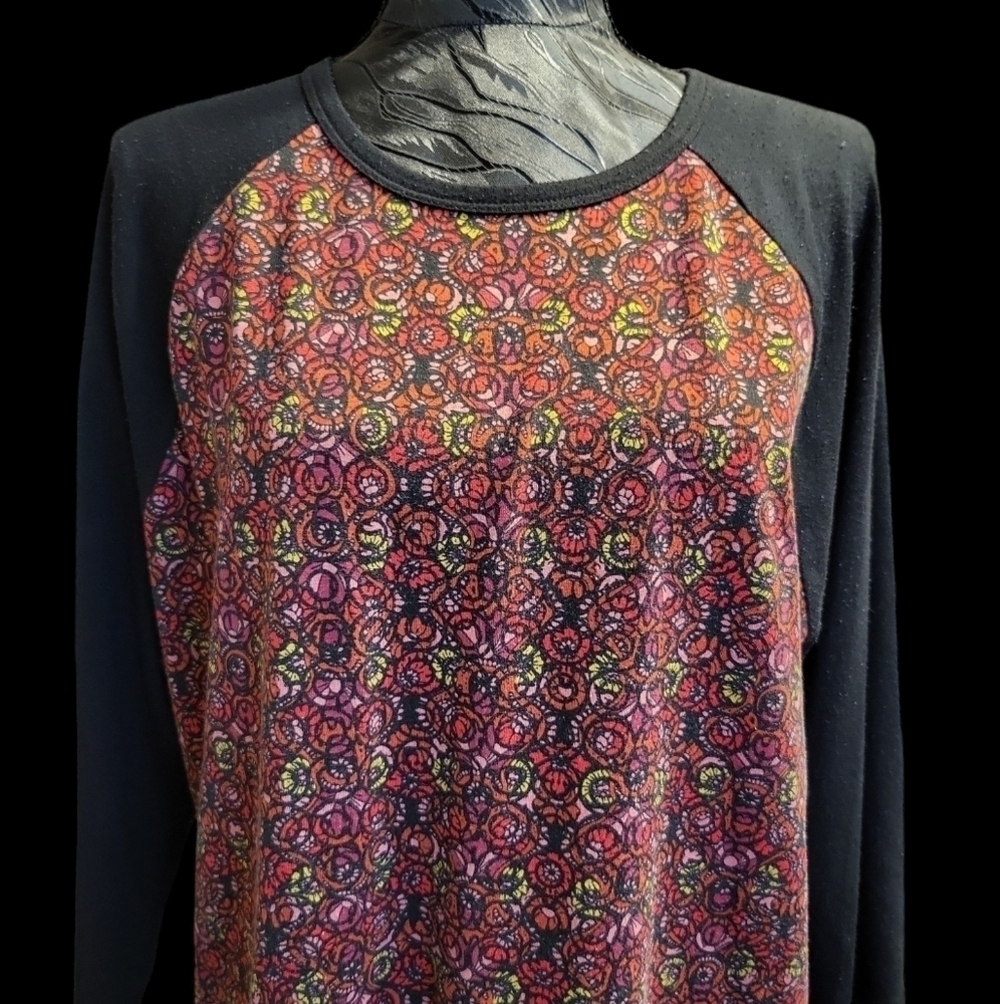 Lularoe XL Randy style baseball style sleeve - Picture 7 of 10
